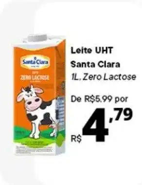 Supermercados Baklizi Leite uht santa clara zero lactose oferta