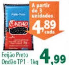 Econômico Atacadão Feijão preto ondão oferta