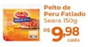 Rede Top Peito de peru fatiado seara oferta
