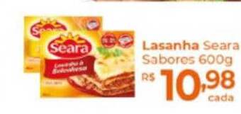 Rede Top Lasanha seara sabores oferta
