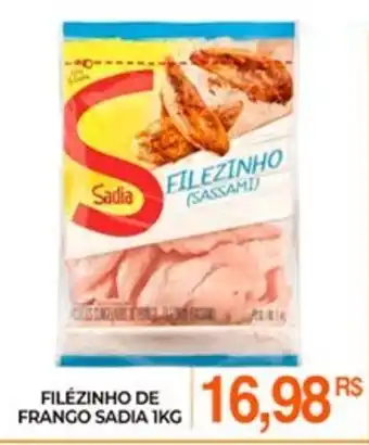 Mercadão Atacadista Filezinho de Frango Sadia 1kg oferta