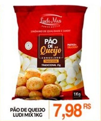 Mercadão Atacadista Pao de Queijo Ludi Mix 1kg oferta