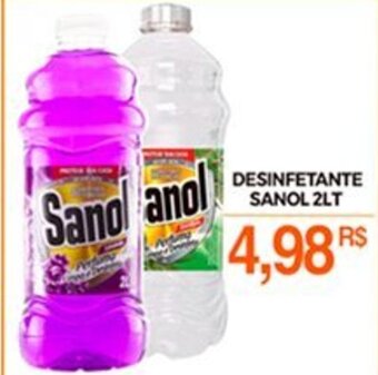Mercadão Atacadista Desinfetante Sanol 2L oferta