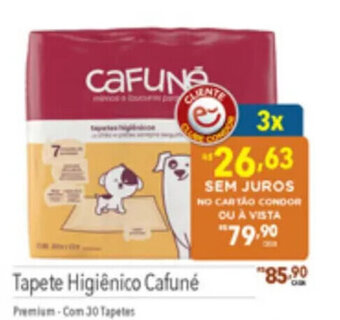 Supermercados Condor Tapete Higienico Cafune oferta
