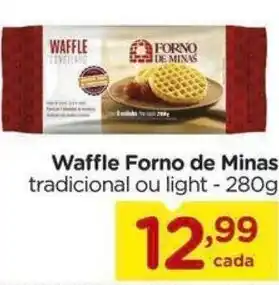 Waffle Forno de Minas 280g