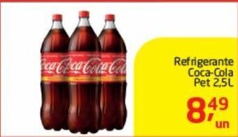 Tenda Atacado Refrigerante coca-cola 2,5l oferta