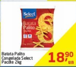 Tenda Atacado Batata palito congelada select 2kg oferta