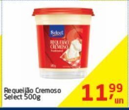 Tenda Atacado Requeijão cremoso select 500g oferta