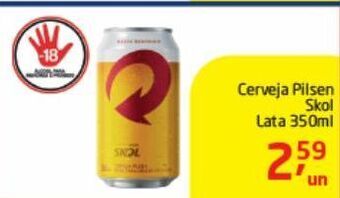 Tenda Atacado Cerveja skol 350ml oferta