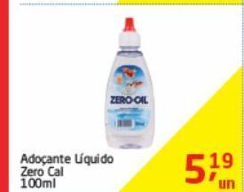 Tenda Atacado Adoçante líquido zero cal 100ml oferta