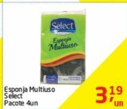 Tenda Atacado Esponja multiuso select 4un oferta