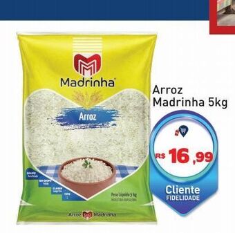 Tonin Superatacado Arroz madrinha 5kg oferta