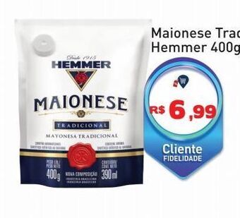 Tonin Superatacado Maionese tradicional hemmer 400g oferta