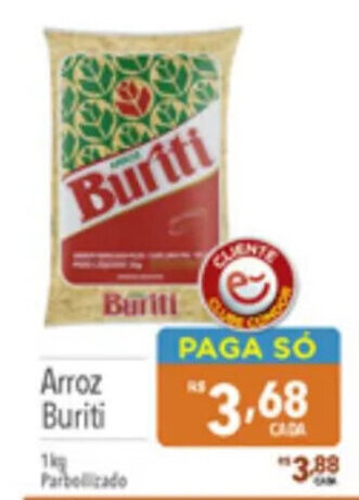 Supermercados Condor Arroz Buriti 1kg oferta