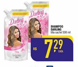 Mercantil Rodrigues Shampoo darling 500ml oferta