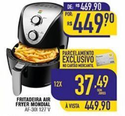 Mercantil Rodrigues Fritadeira mondial oferta