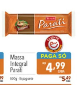 Supermercados Condor Massa Integral Parati 500g oferta