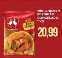 Apoio Mineiro Mini chicken perdigão congelado oferta