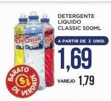 Apoio Mineiro Detergente liquido classic oferta