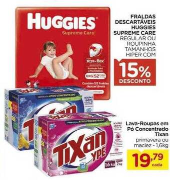 Carrefour Lava-roupas em pó concentrado tixan oferta