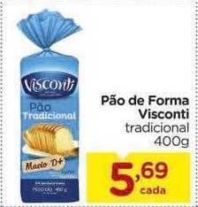 Pão de forma visconti