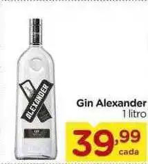 Carrefour Gin alexander oferta