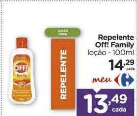 Carrefour Repelente off! family oferta