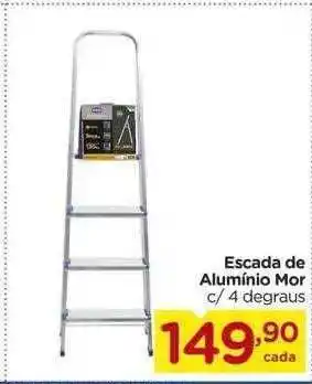 Carrefour Escada de aluminio mor c 4 degraus oferta