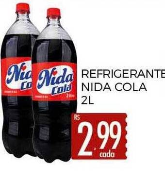 Supermercados Avenida Refrigerante nida cola oferta