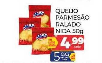 Supermercados Avenida Queijo parmesão ralado nida oferta