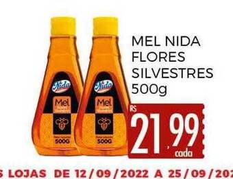 Mel nida flores silvestres