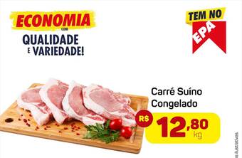 Carré suíno congelado