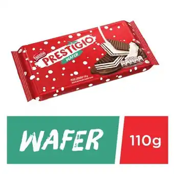 X Supermercados Biscoito wafer prestígio nestlé 110g oferta
