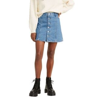 Levi's Saia jeans levi's a-line oferta