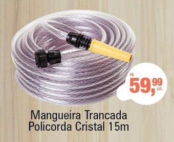 Supermercados Alvorada Mangueira Trancada Policorda Cristal 15m oferta