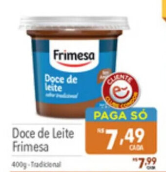 Supermercados Condor Doce de Leite Frimesa 400g oferta