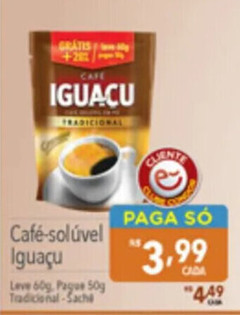 Supermercados Condor Cafe Soluvel Iguacu oferta
