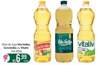 Comercial Esperança Oleo de Soja Vila Velha Concordia ou Vitaliv pet 900g oferta