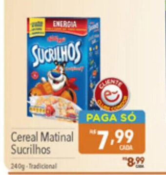 Supermercados Condor Cereal Matinal Sucrilhos 240g oferta