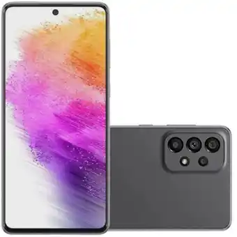Carrefour Smartphone samsung galaxy a73 128gb 8gb ram 5g 6,7 tela cinza sm-a736bzaszto oferta