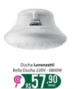 Ducha Lorenzetti Bell Ducha 220v-6800W