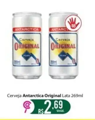 Cerveja Antarctica Original lata 269ml