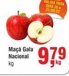 Higa Atacado Maçã gala nacional kg oferta
