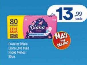 Drogarias Max Protetor diario diana oferta
