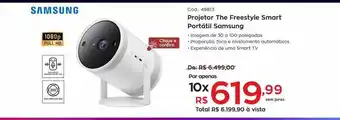 Ibyte Projetor the freestyle smart portátil samsung oferta