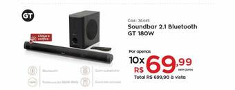 Ibyte Soundbar 2.1 bluetooth gt 180w oferta