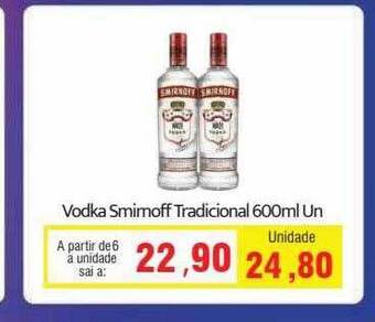Spani Atacadista Vodka smirnoff tradicional oferta