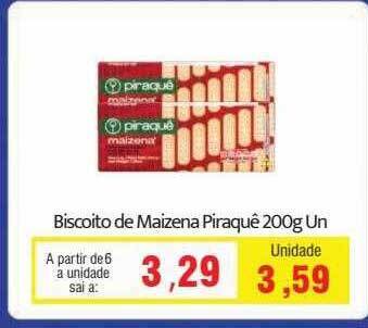 Spani Atacadista Biscoito de maizena piraquê oferta