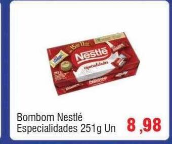 Spani Atacadista Bombom nestlé especialidades oferta