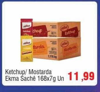 Ketchup mostarda ekma sachê